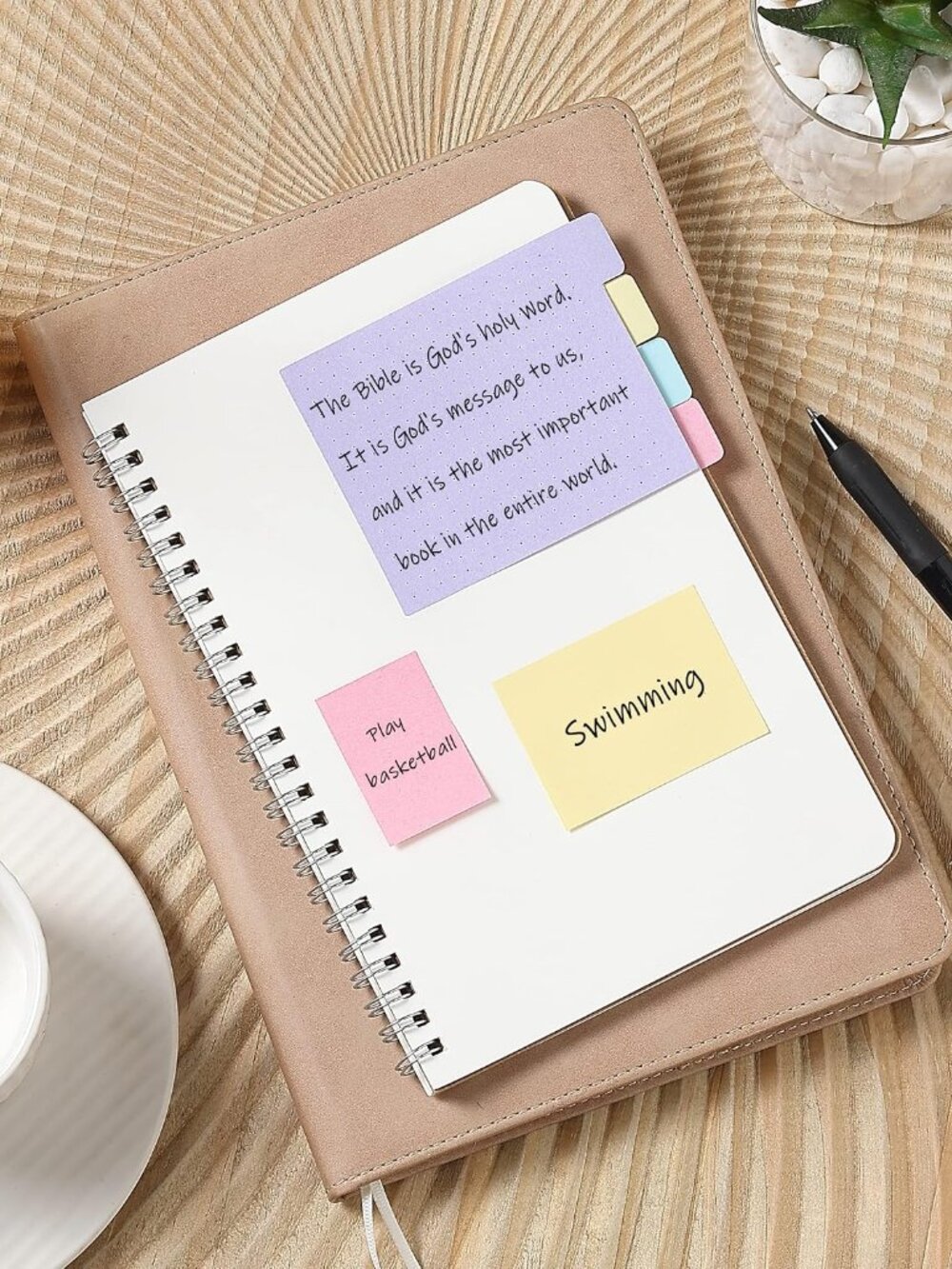 Sticky Notes Set, 410 Pack, Ruled - Picture 4 of 9